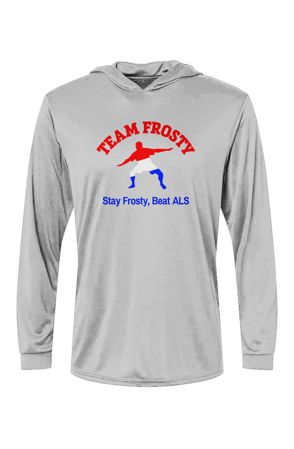 Frostman w/USA on back Bahama Hooded LS Tee