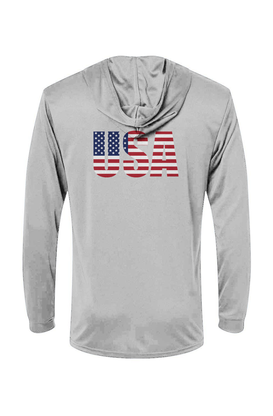 Frostman w/USA on back Bahama Hooded LS Tee
