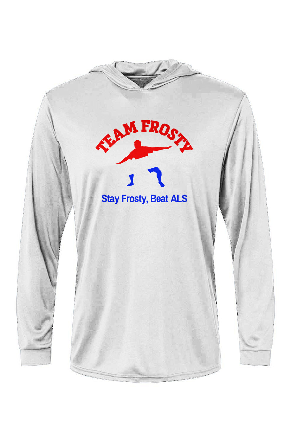 Frostman w/USA on back Bahama Hooded LS Tee