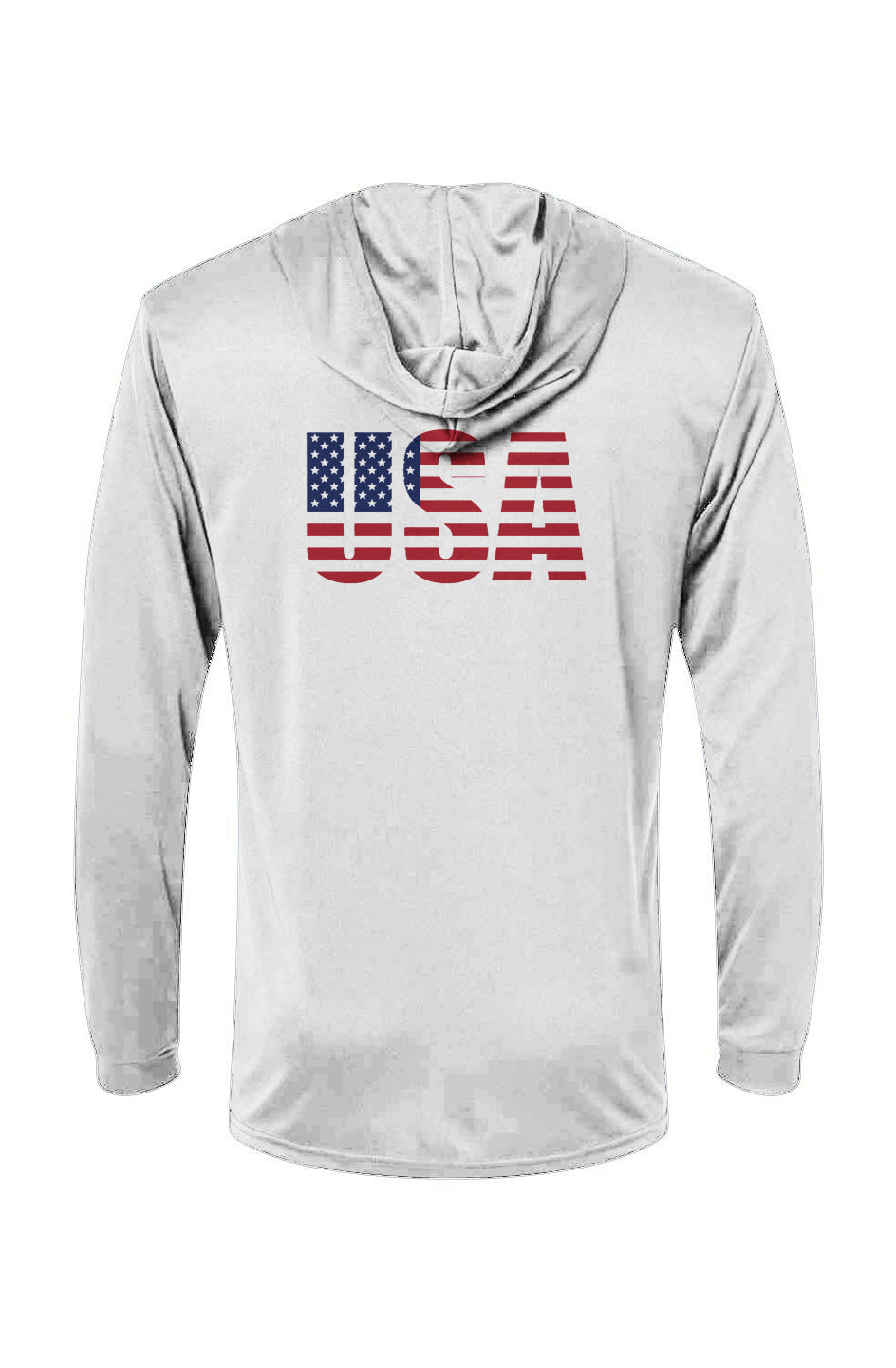 Frostman w/USA on back Bahama Hooded LS Tee