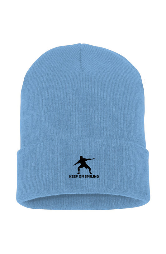 "KEEP ON SMILING" Beanie