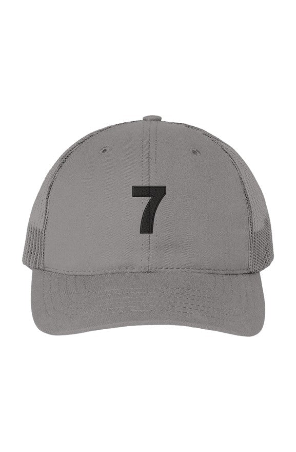 6-Panel Structured Trucker Cap