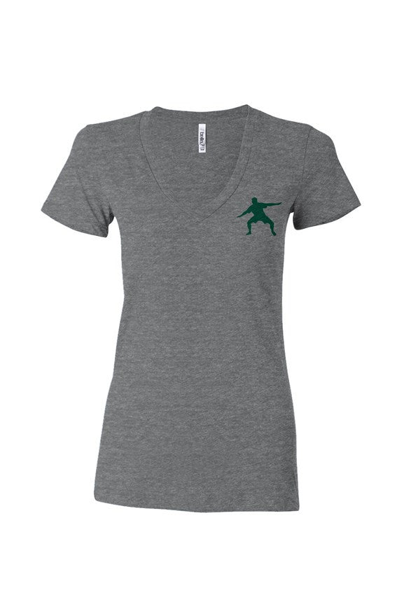 Team Frosty- Women’s Triblend Deep V-Neck Tee