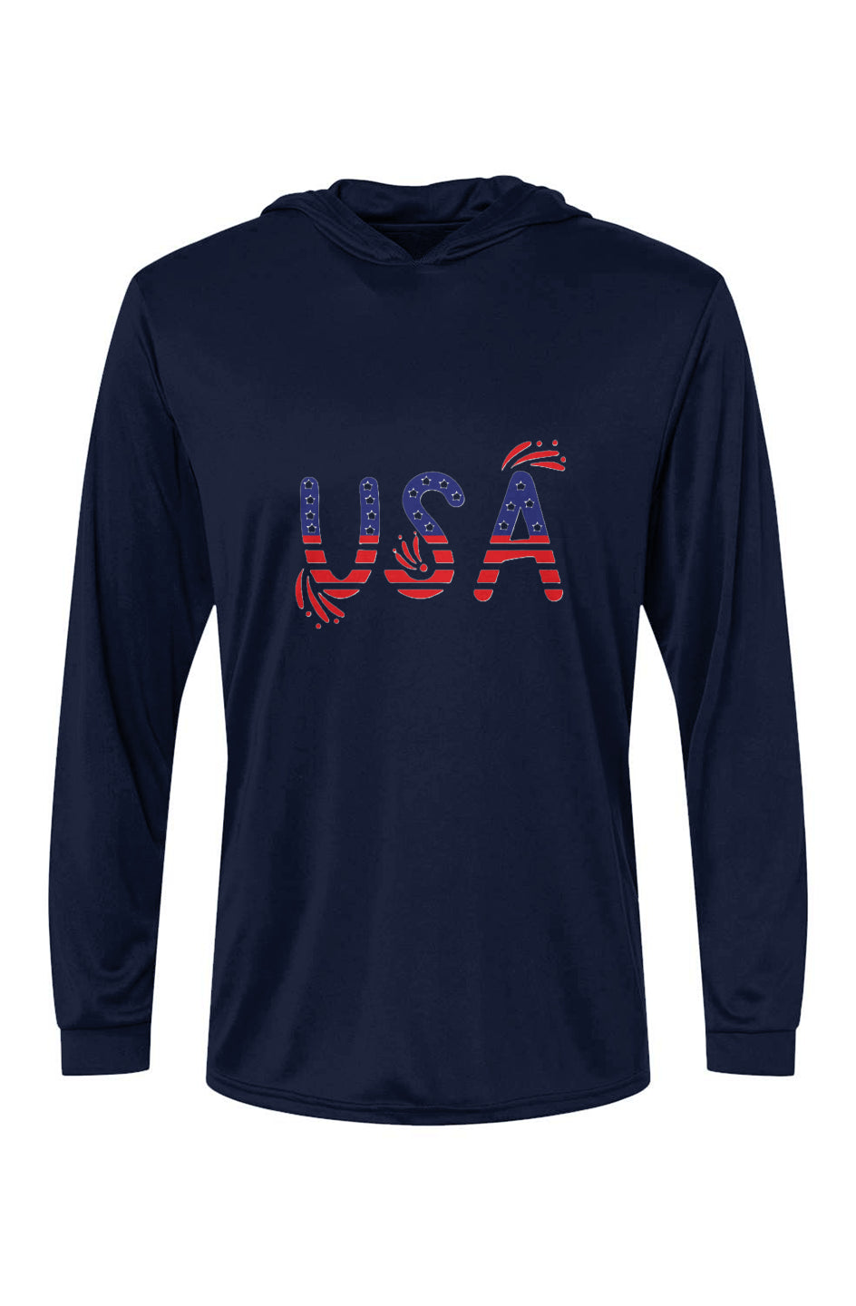 USA Bahama Hooded LS Tee