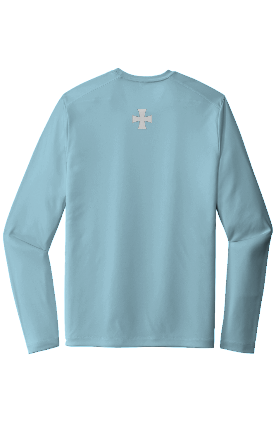Sigma Chi LS Tee- Patriotic letters with White Cross on back