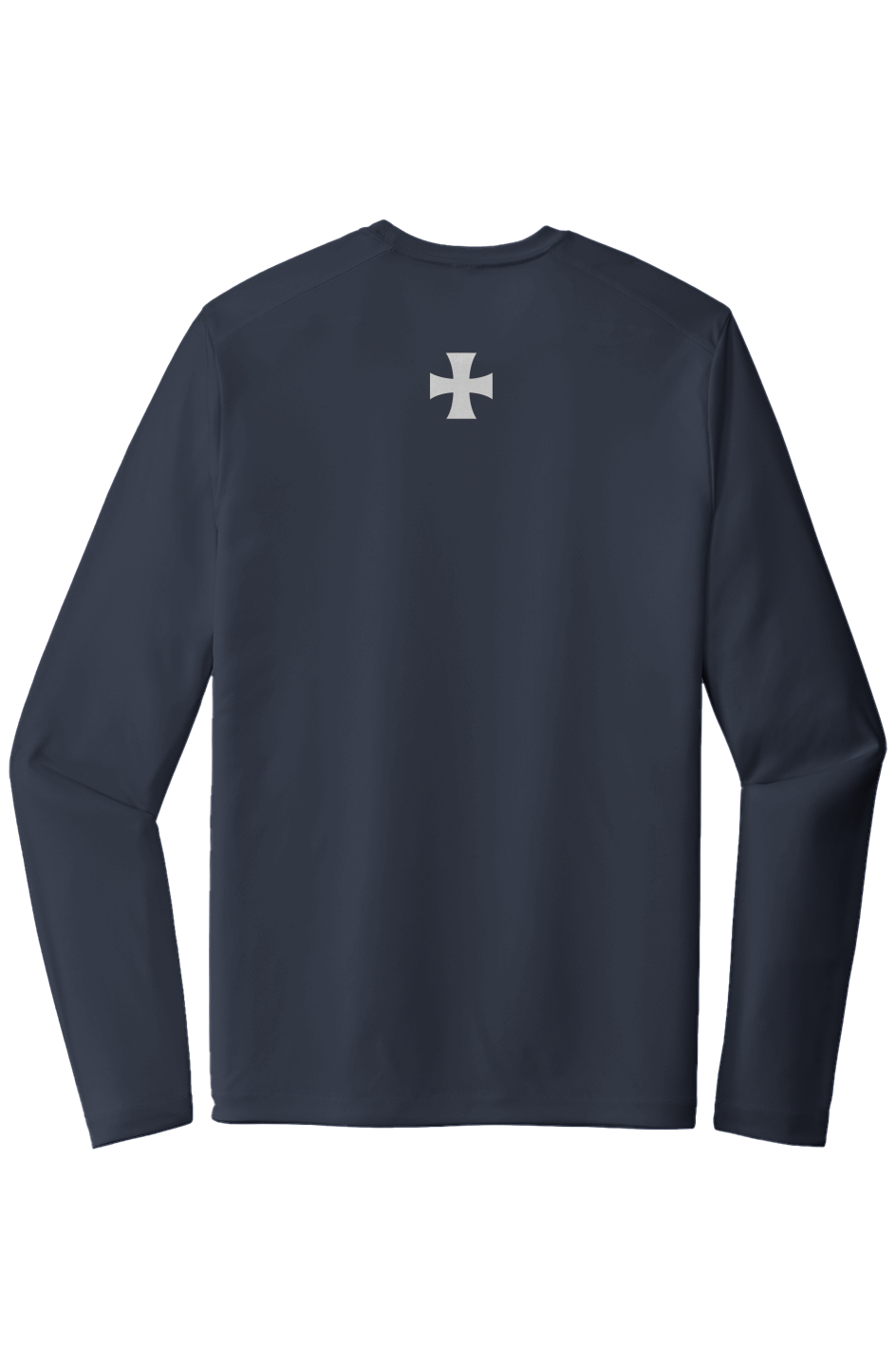 Sigma Chi LS Tee- Patriotic letters with White Cross on back