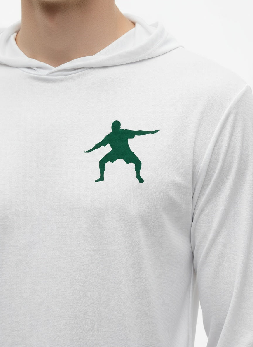 Detail shot of Frostman Bahama Hooded LS Tee