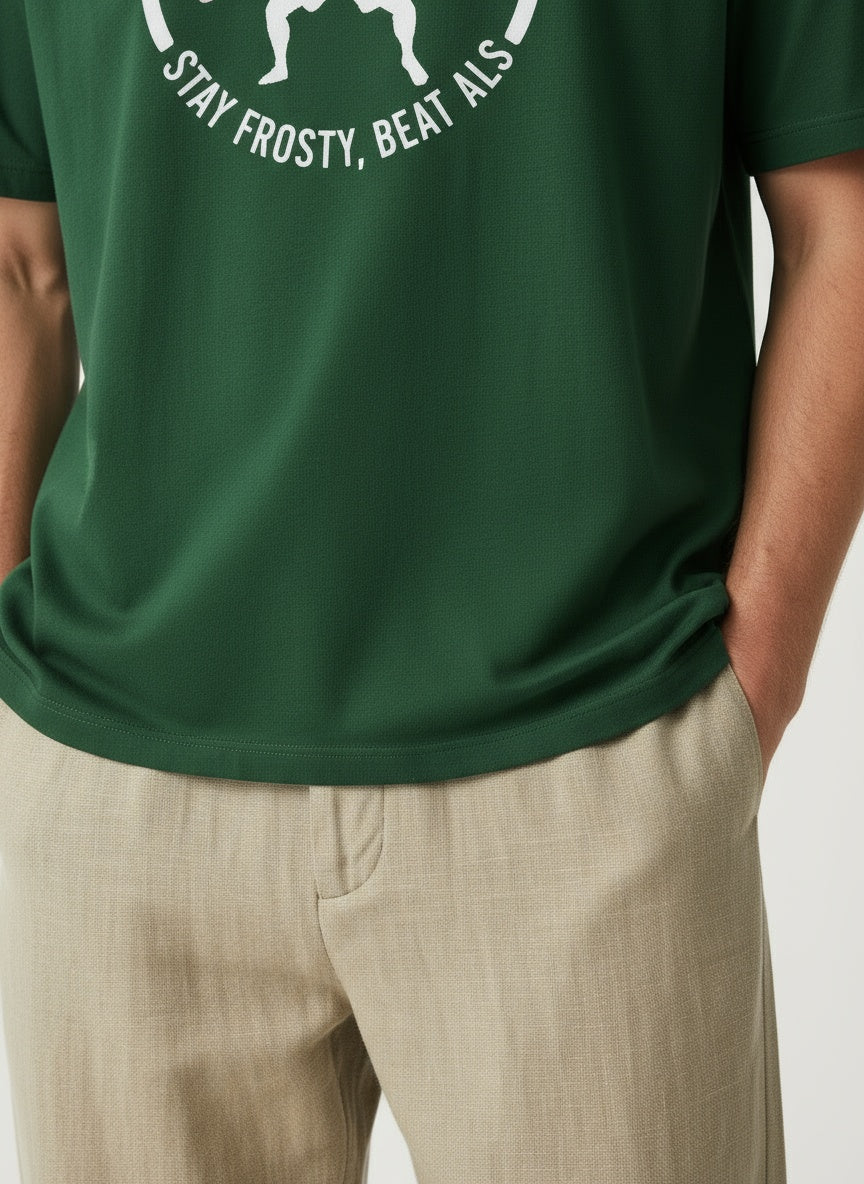 Detail shot of St.Patrick's Day 2024 t-shirt