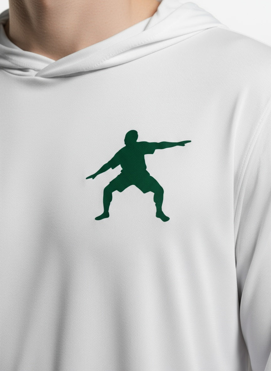 Detail shot of Frostman Bahama Hooded LS Tee